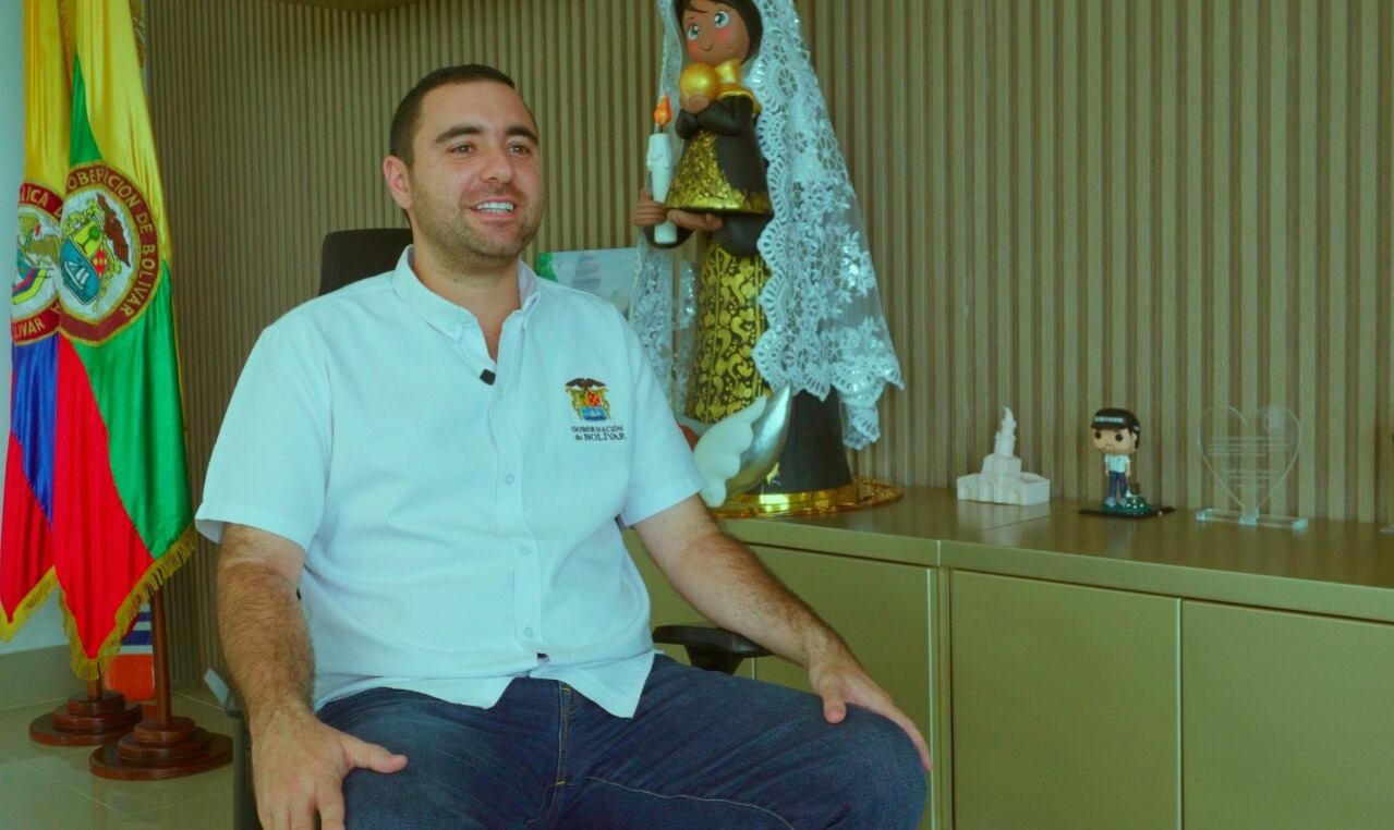 Gobernador de Bolívar, Yamil Arana.