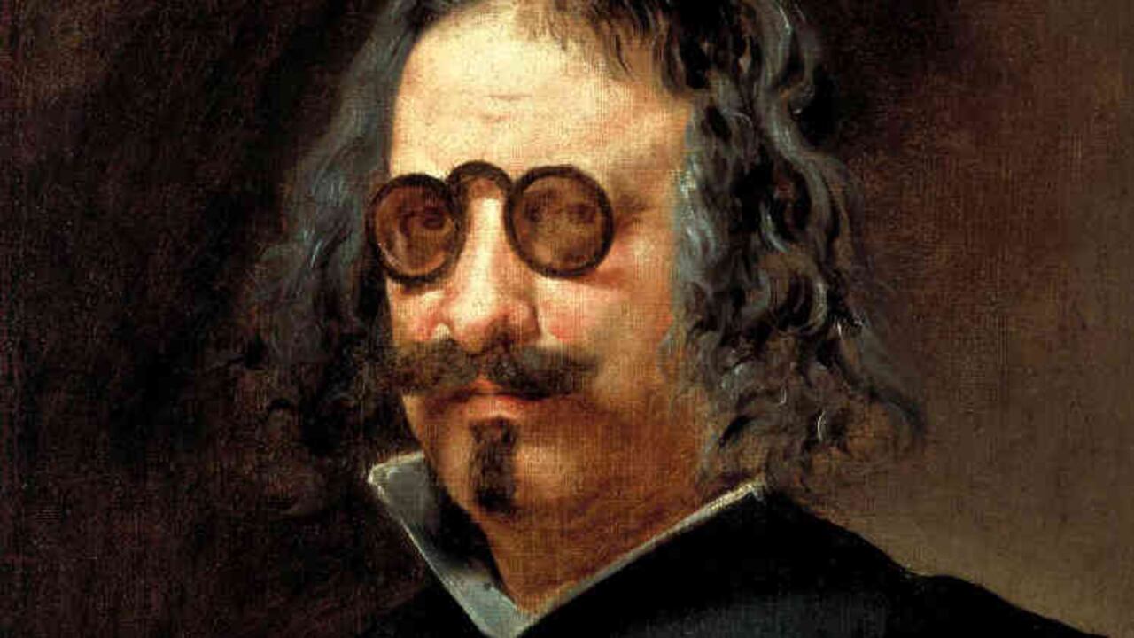 Retrato de Francisco de Quevedo, atribuido a Juan Van Der Hamen (1596–1631).