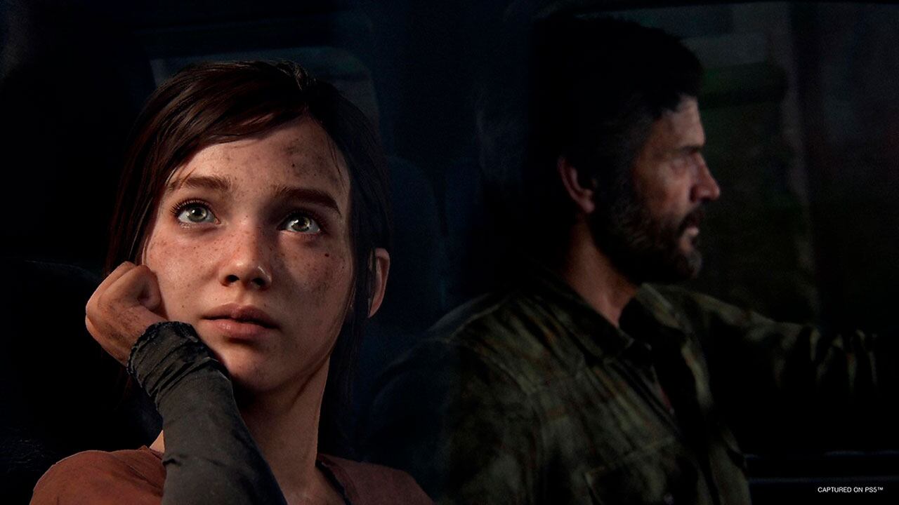 Joel y Ellie, en la primera entrega de la saga de The Last of Us.