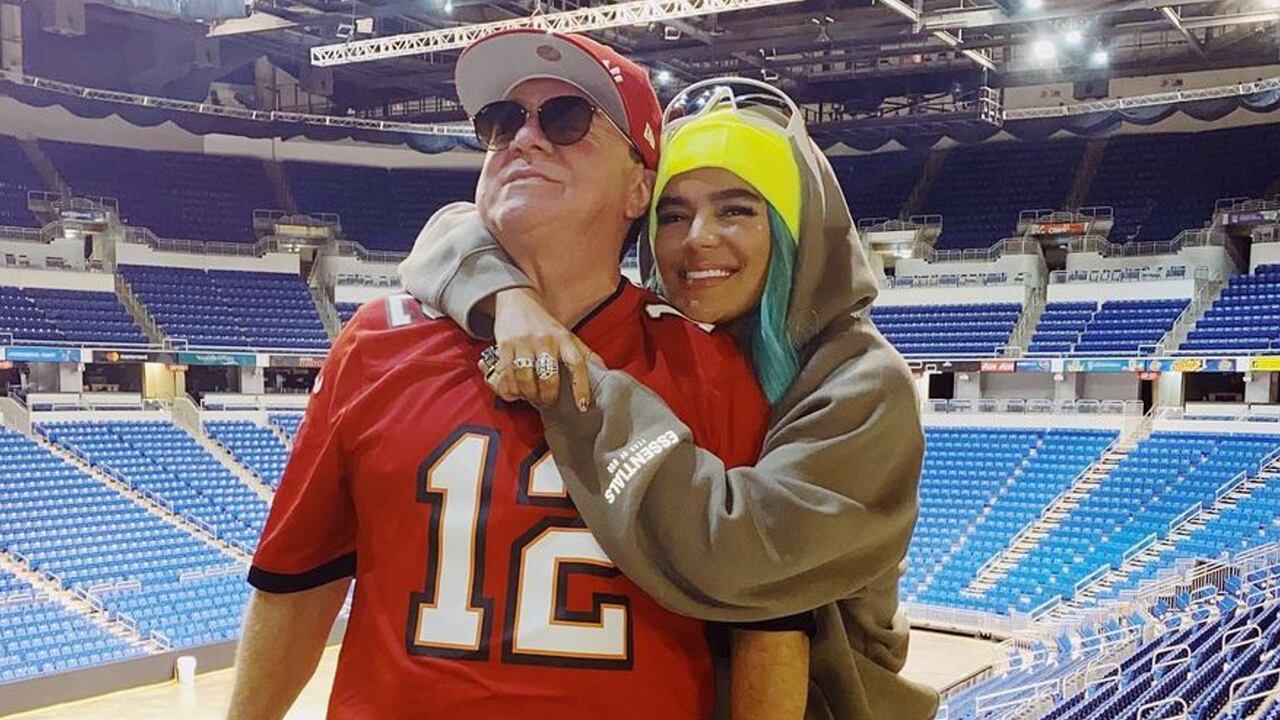 El "Papá G" defendió a su hija como siempre lo ha hecho. Foto: Instagram @papa_kg.