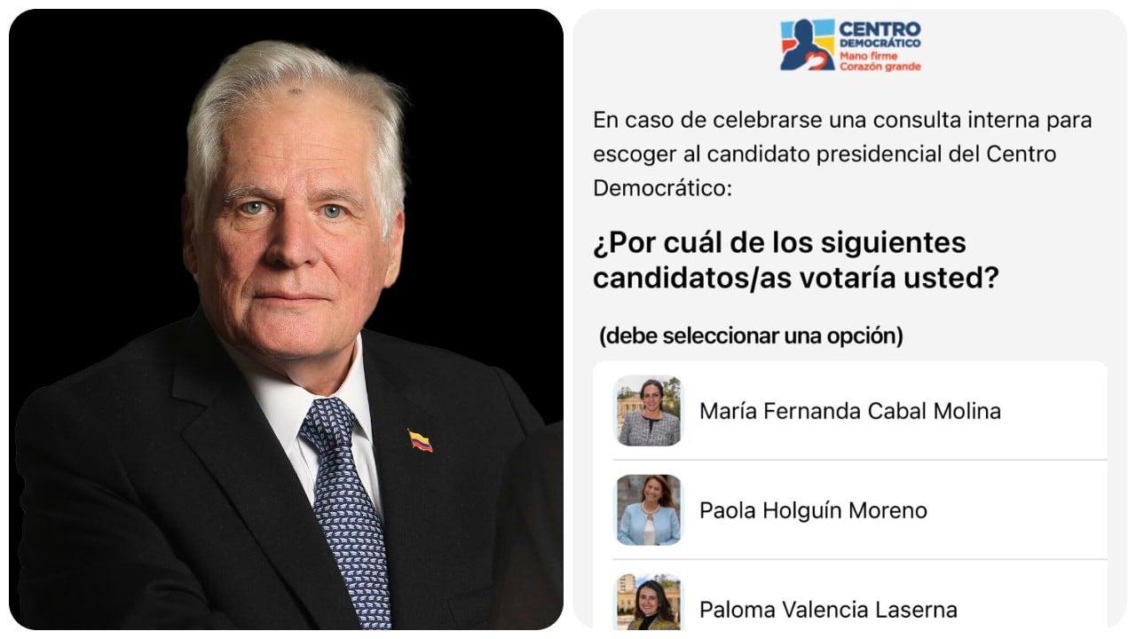 Miguel Uribe Londoño y la encuesta del Centro Democrático donde no aparece su nombre.