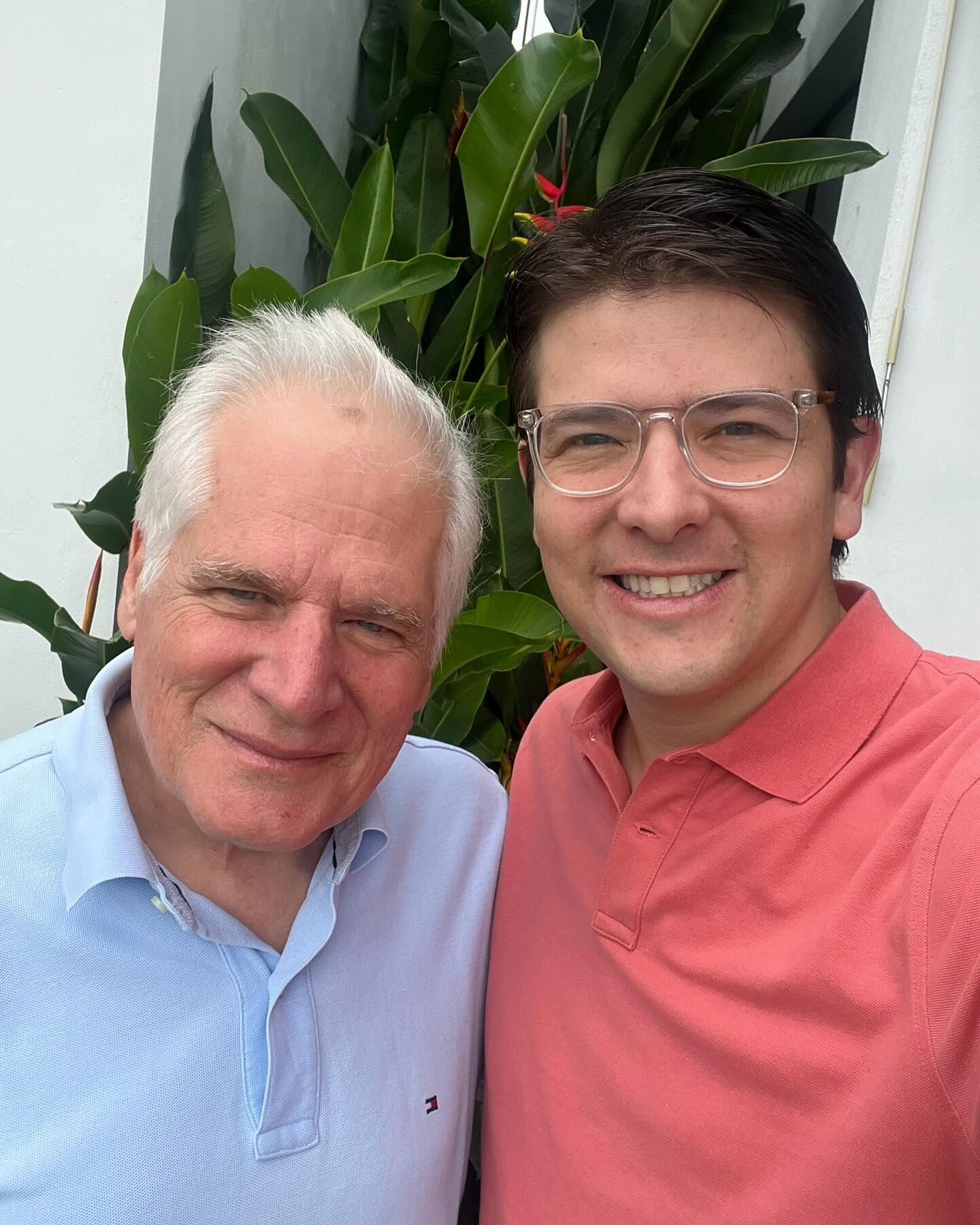 Miguel Uribe Londoño y Miguel Uribe Turbay