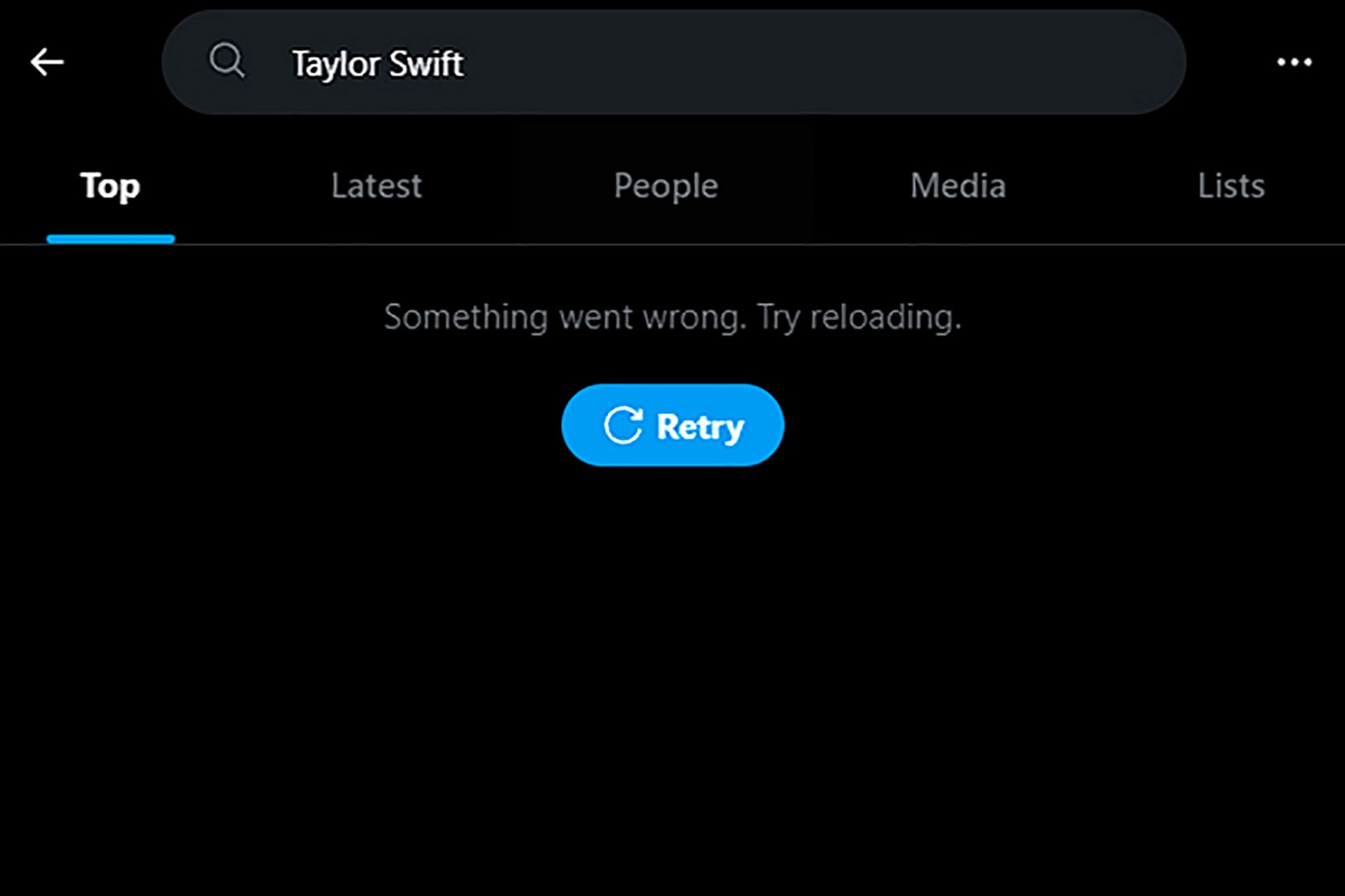 La red social X bloqueó algunas búsquedas de Taylor Swift, ante la proliferación de imágenes pornográficas falsas de la cantante.