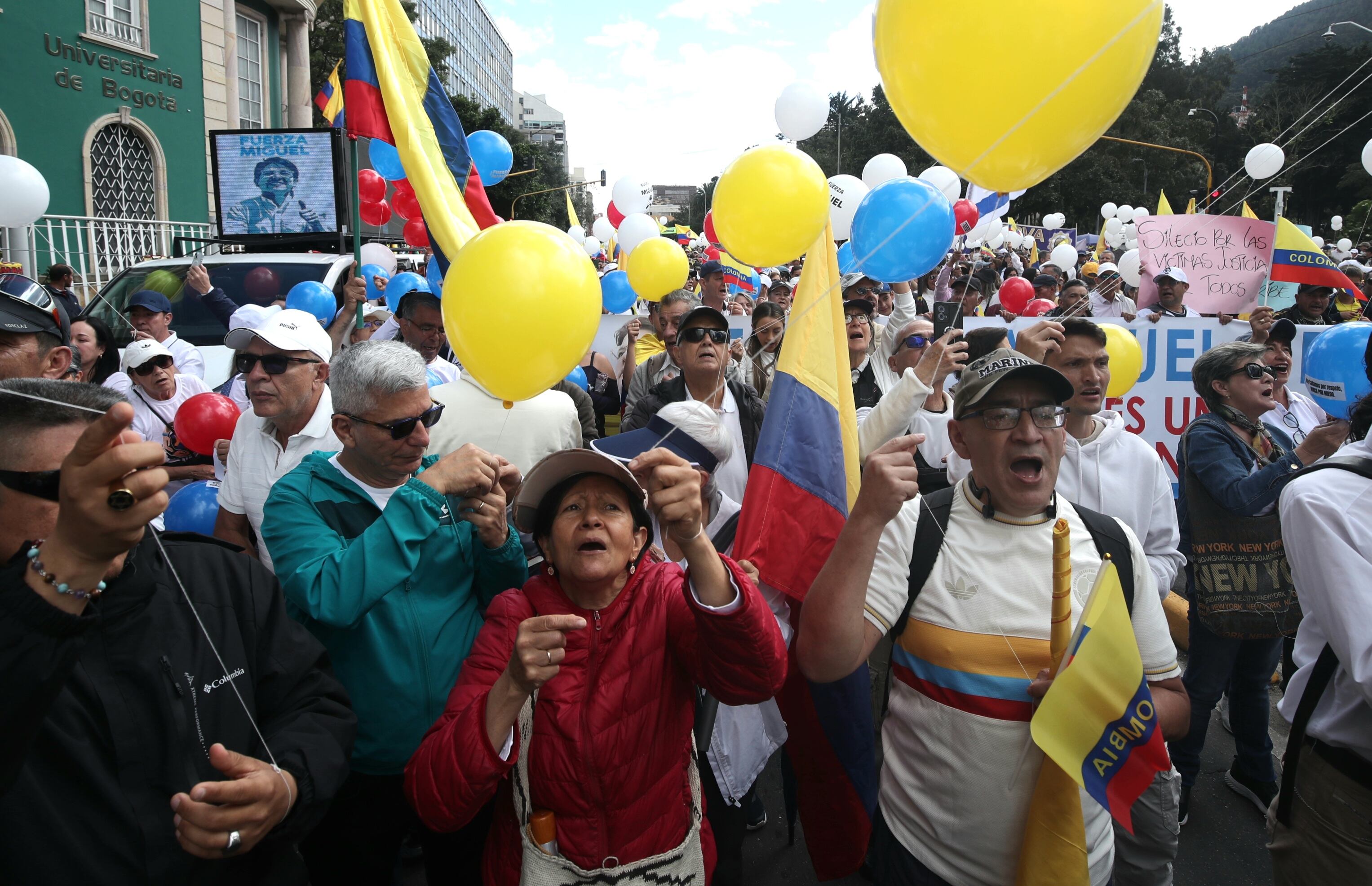 Marcha del silencio en Colombia