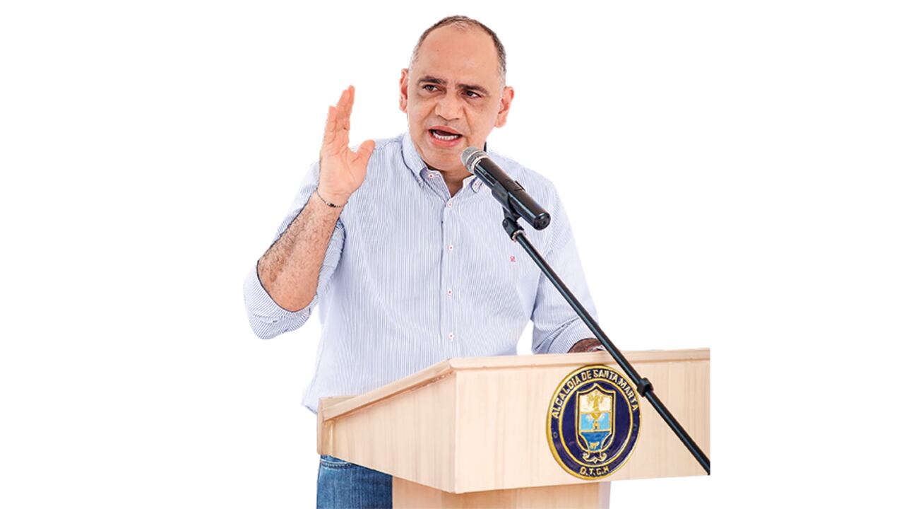 Carlos Pinedo, alcalde de Santa Marta.