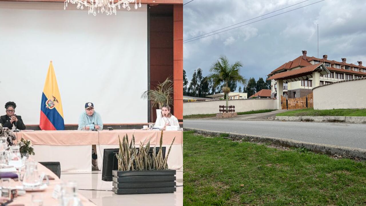 Gustavo Petro llegó al consejo de ministros.