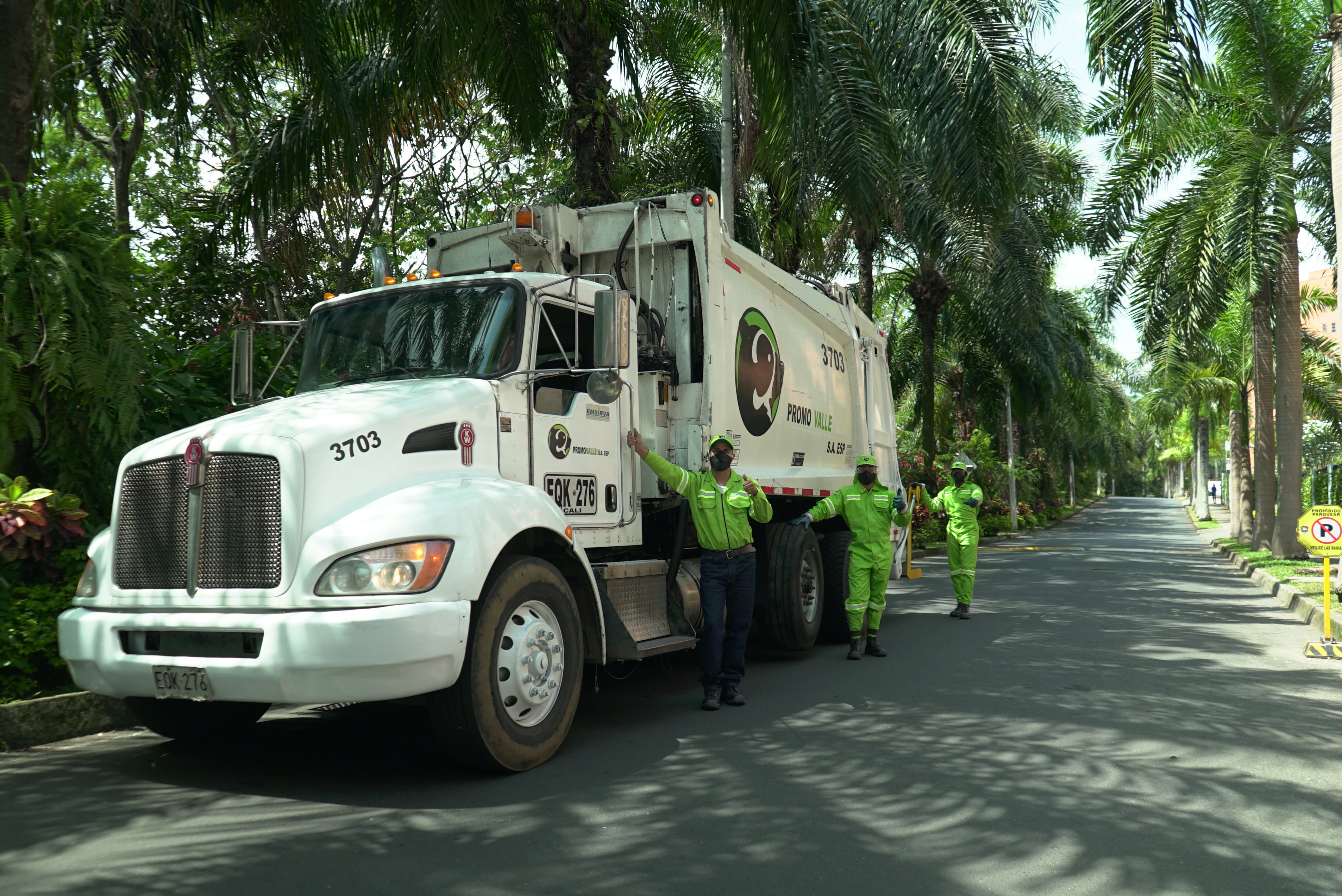 La gestión de Promo Cali Valle, además de estar soportada en personal capacitado, tiene el respaldo de una completa flota de 75 equipos.