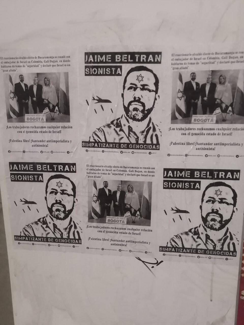 Beltrán dijo que no lo van a intimidar y seguirá adelante en lo que cree.