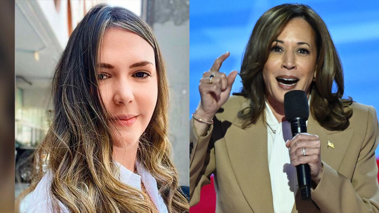 Maca Casado, asesora de Kamala Harris.