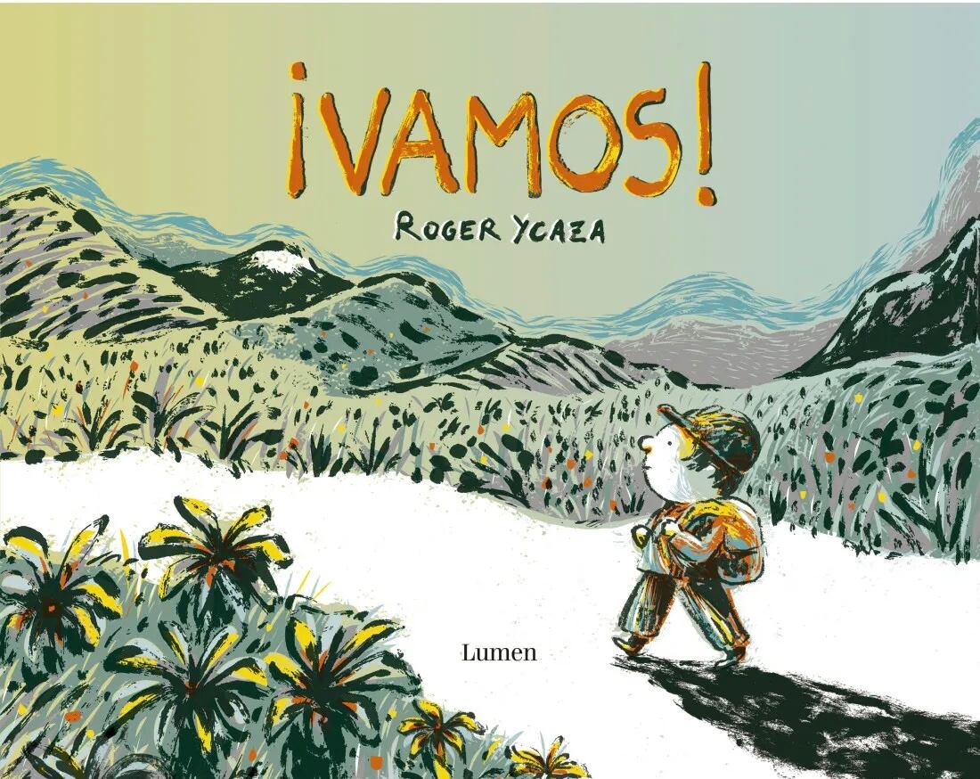 Libro Vamos del ilustrador Roger Ycaza