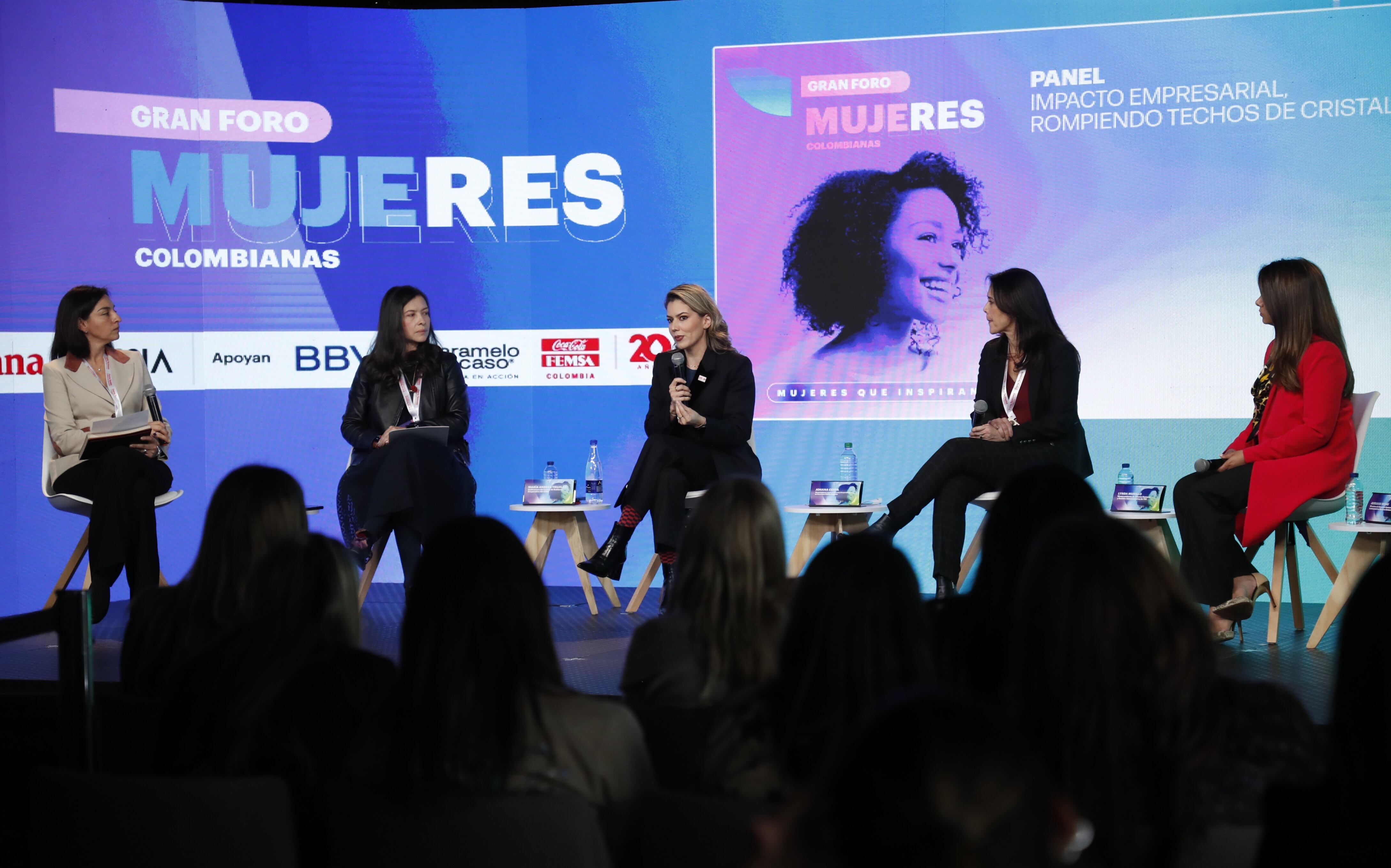● María Andrea Trujillo, Codirectora del Centro de Gobierno Corporativo del CESA
● Johana Cerpa, Vicepresidenta Legal y de Asuntos Corporativos de Coca-Cola FEMSA Colombia
● Lynda Murillo, Vicepresidenta de Talento Humano y Gestión Administrativa de TGI
● Adriana Mosri, Directora de Recursos Humanos para Latinoamérica Norte en Kimberly-Clark