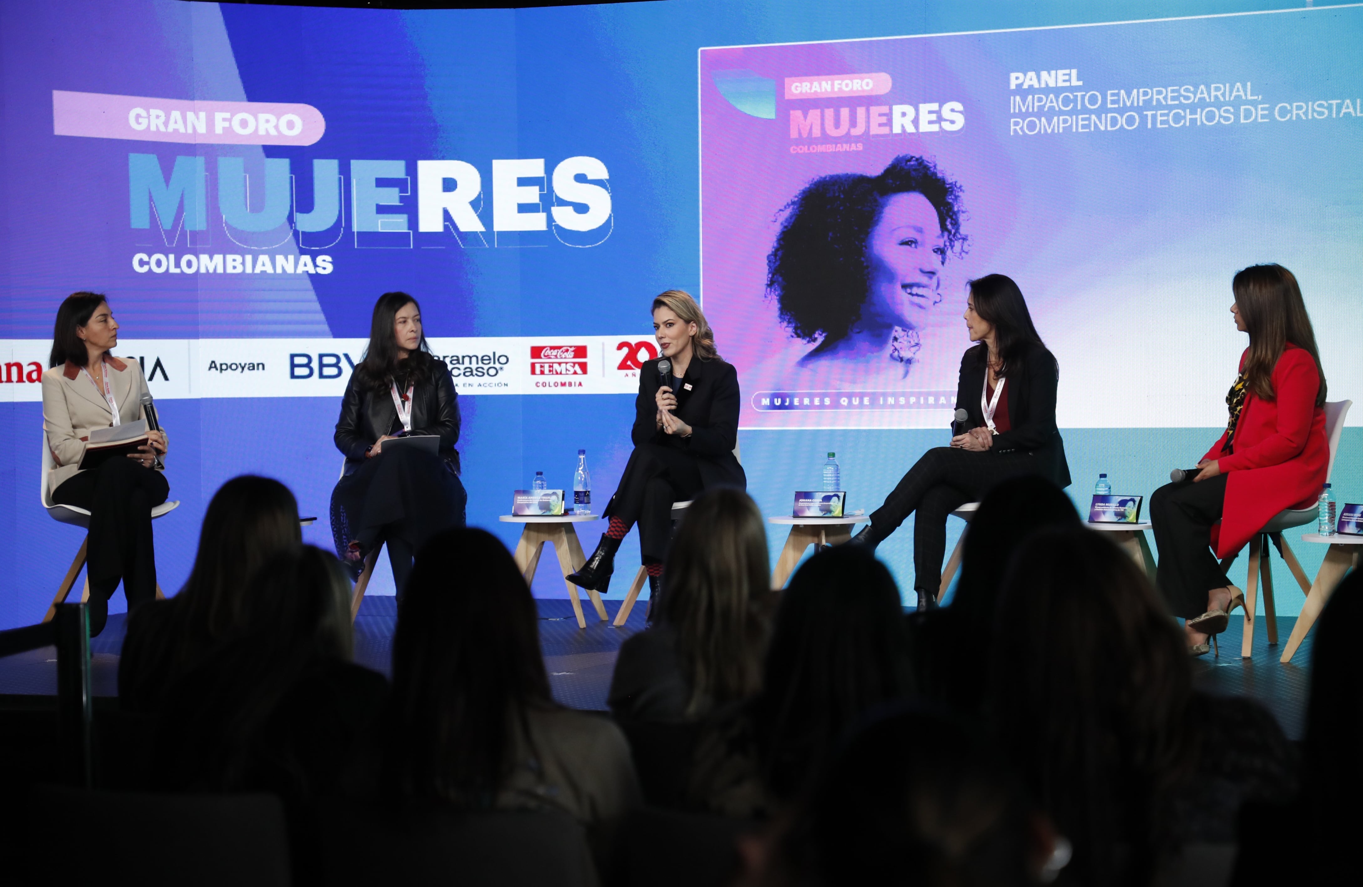 ● María Andrea Trujillo, Codirectora del Centro de Gobierno Corporativo del CESA
● Johana Cerpa, Vicepresidenta Legal y de Asuntos Corporativos de Coca-Cola FEMSA Colombia
● Lynda Murillo, Vicepresidenta de Talento Humano y Gestión Administrativa de TGI
● Adriana Mosri, Directora de Recursos Humanos para Latinoamérica Norte en Kimberly-Clark