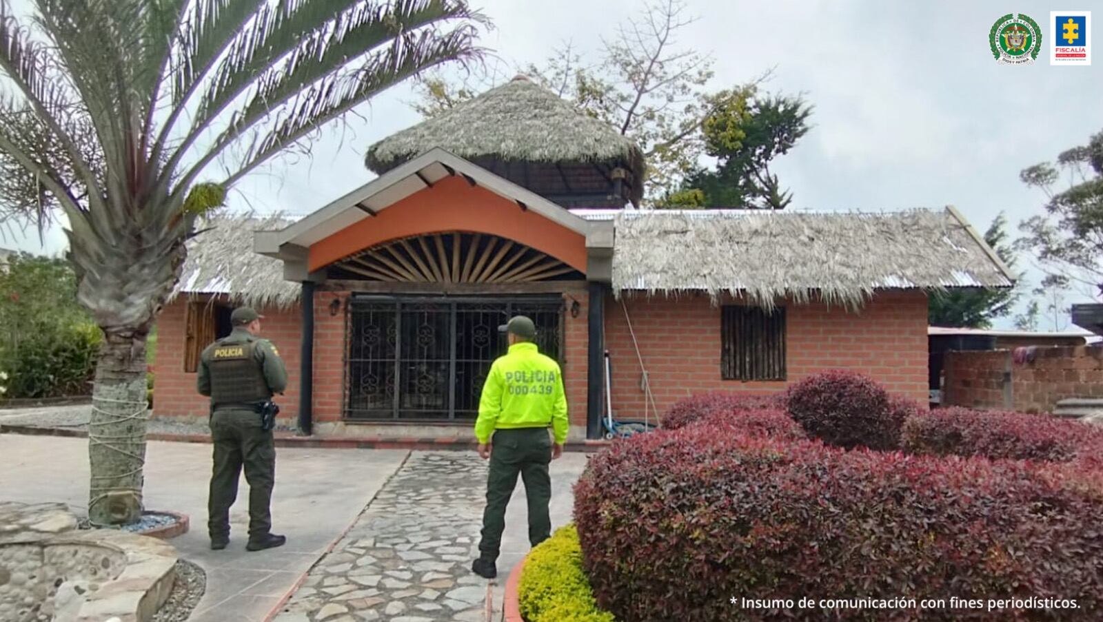 Inmuebles embargados a un grupo de colombianos.