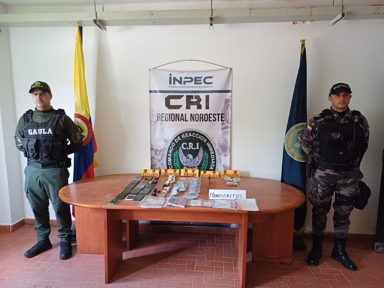 Operativo en la cárcel Doña Juana de La Dorada