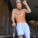 Maluma compartió un video bailando en medio de su recuperación por la cirugía de rodilla.