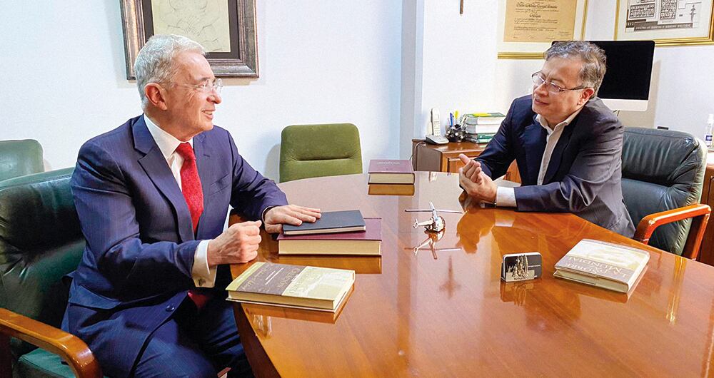 Petro dice que siempre se imaginó poder tener una buena relación con Uribe, tal como la que tienen actualmente. También resalta su comunicación constante con la Fiscalía.
