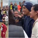 Egan Bernal es ovacionado por los colombianos