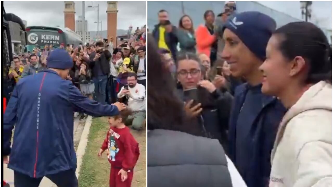 Egan Bernal es ovacionado por los colombianos