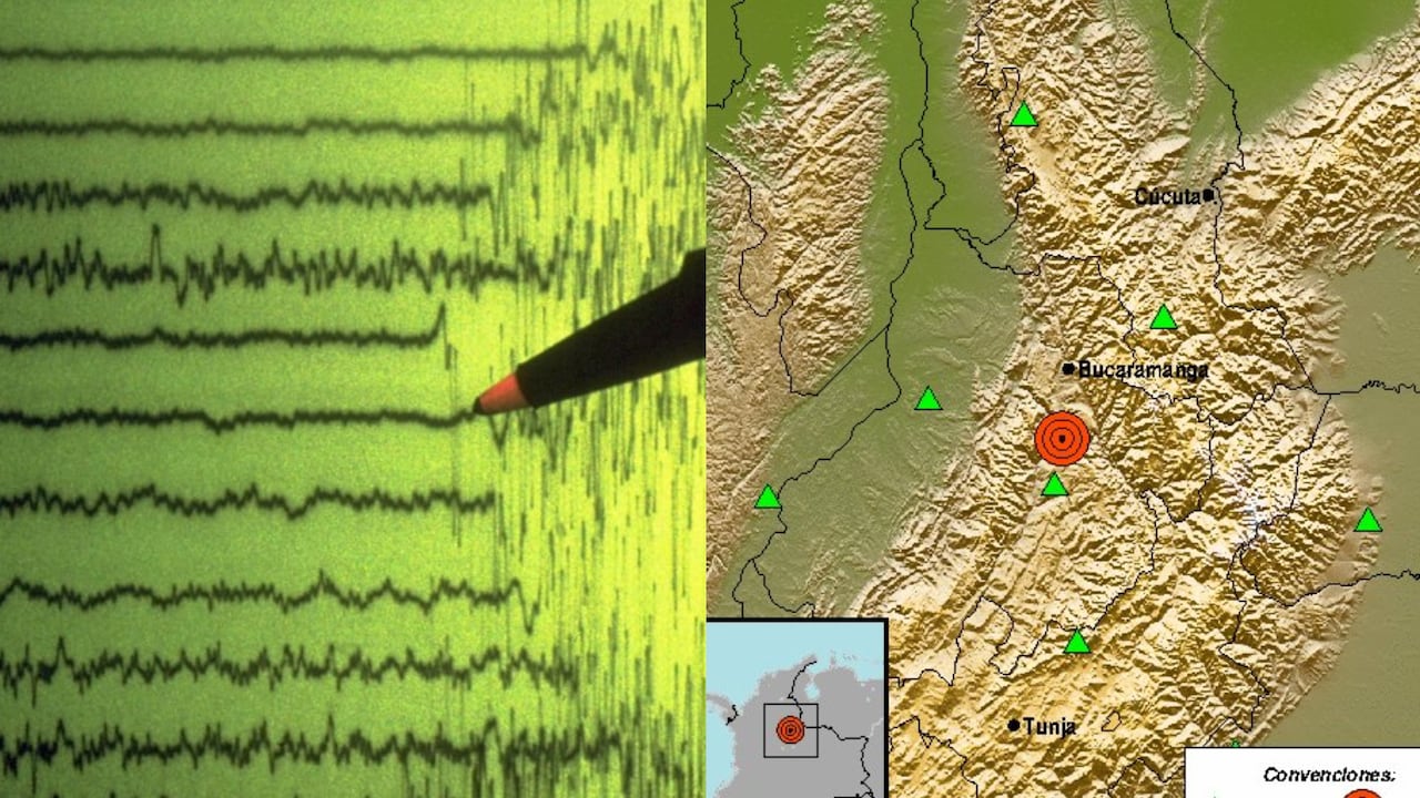 Temblor en Colombia este 8 de junio
