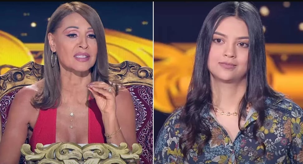 Amparo Grisales e imitadora de Myriam Hernández