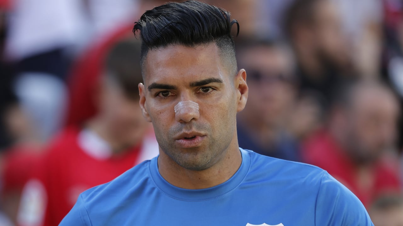 Falcao salió figura hace un par de semanas en la visita al Atlético de Madrid.