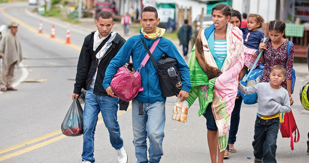  En Colombia residen unos 3 millones de venezolanos que llegaron para escapar de la crisis humanitaria de su país.