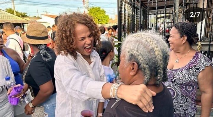 Indicó que se sintió muy emocionada de empezar este nuevo proceso