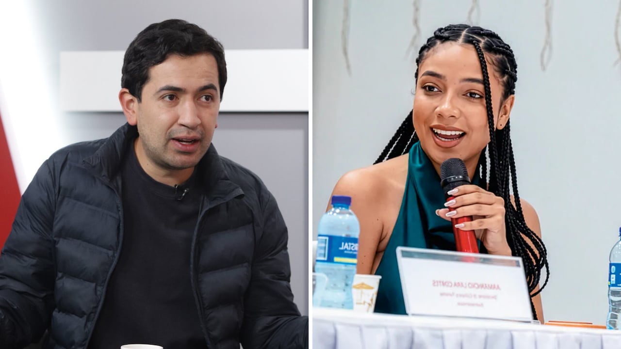 Daniel Briceño y Juliana Guerrero.