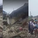 Imágenes registran los daños y afectaciones provocados por el fuerte sismo en el departamento del Chocó, donde las autoridades avanzan en la evaluación de la emergencia