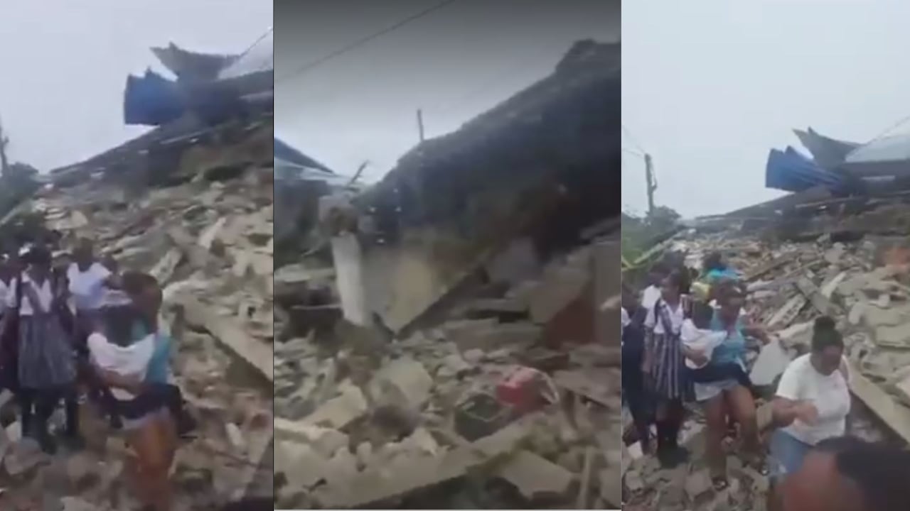 Imágenes registran los daños provocados por el fuerte sismo en el departamento del Chocó, donde las autoridades avanzan en la evaluación de la emergencia.