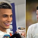 Richard Ríos delató a James Rodríguez y su celebración del segundo gol contra Chile