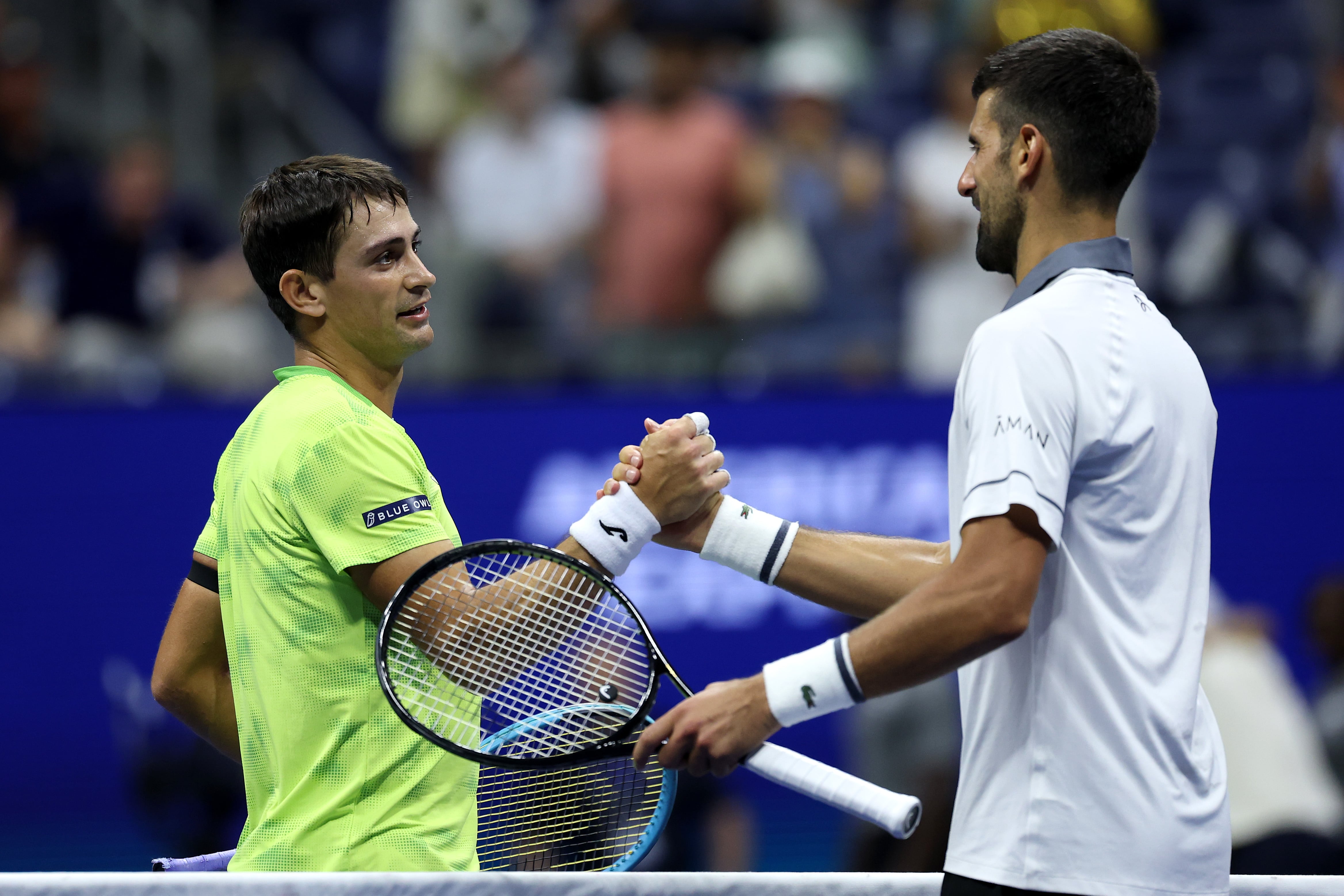 Mariano Navone fue quien eliminó a Novak Djokovic en la primera ronda del US Open 2026