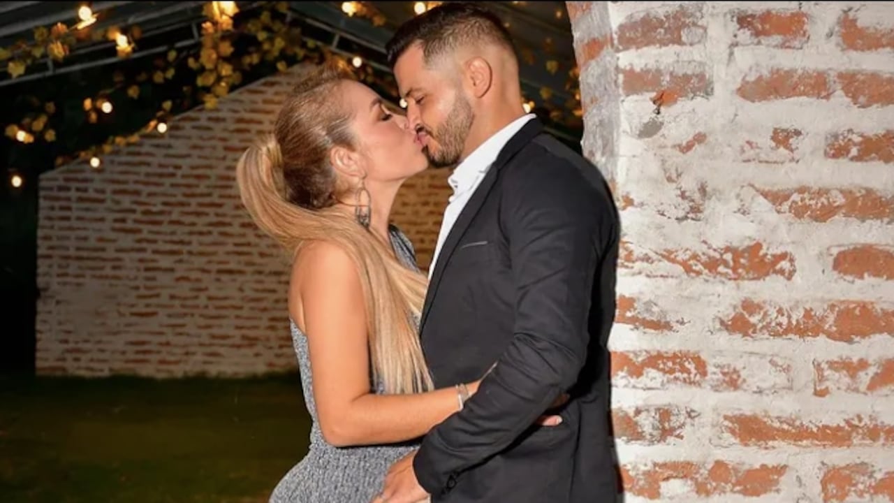 Sandra Barrios y su pareja Jorge Armando Espinosa.