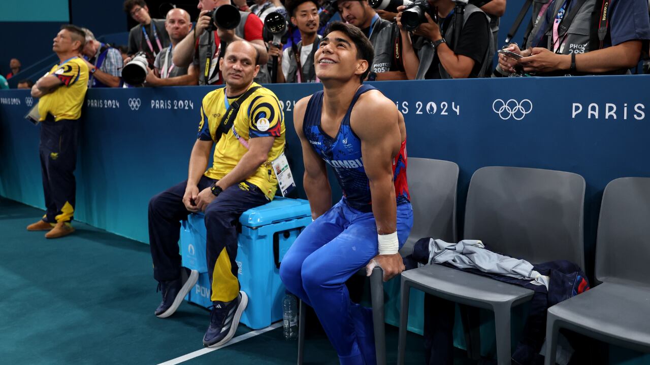 Ángel Barajas, medallista olímpico de Colombia en París 2024