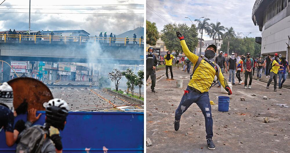 Las protestas se han visto afectadas por acciones violentas, algunas de ellas presuntamente promovidas por organizaciones criminales.
