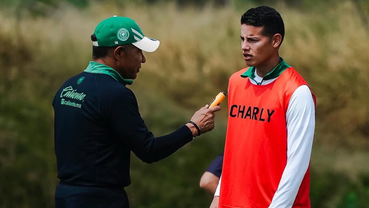 Nacho Ambriz quiere convencer a James Rodríguez de quedarse en 2026