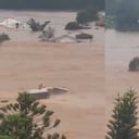 Las autoridades informaron además del rompimiento parcial de una presa en el municipio serrano de Cotipora