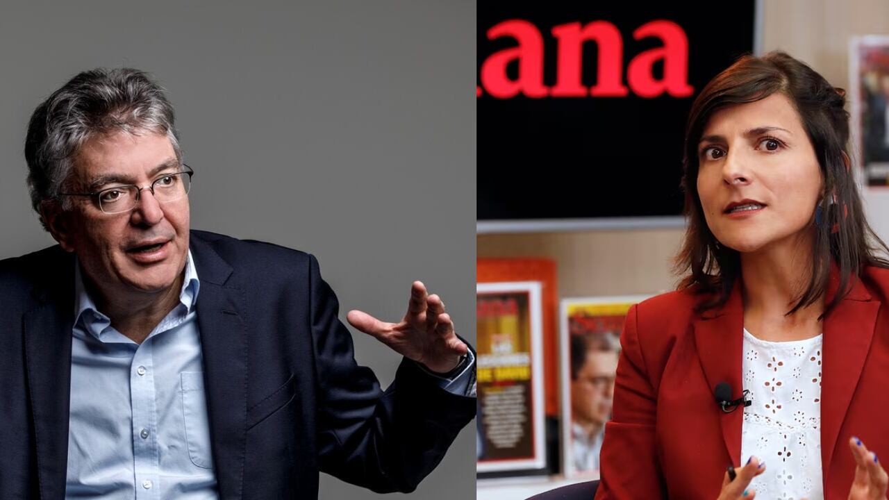 Irene Vélez y Mauricio Cárdenas