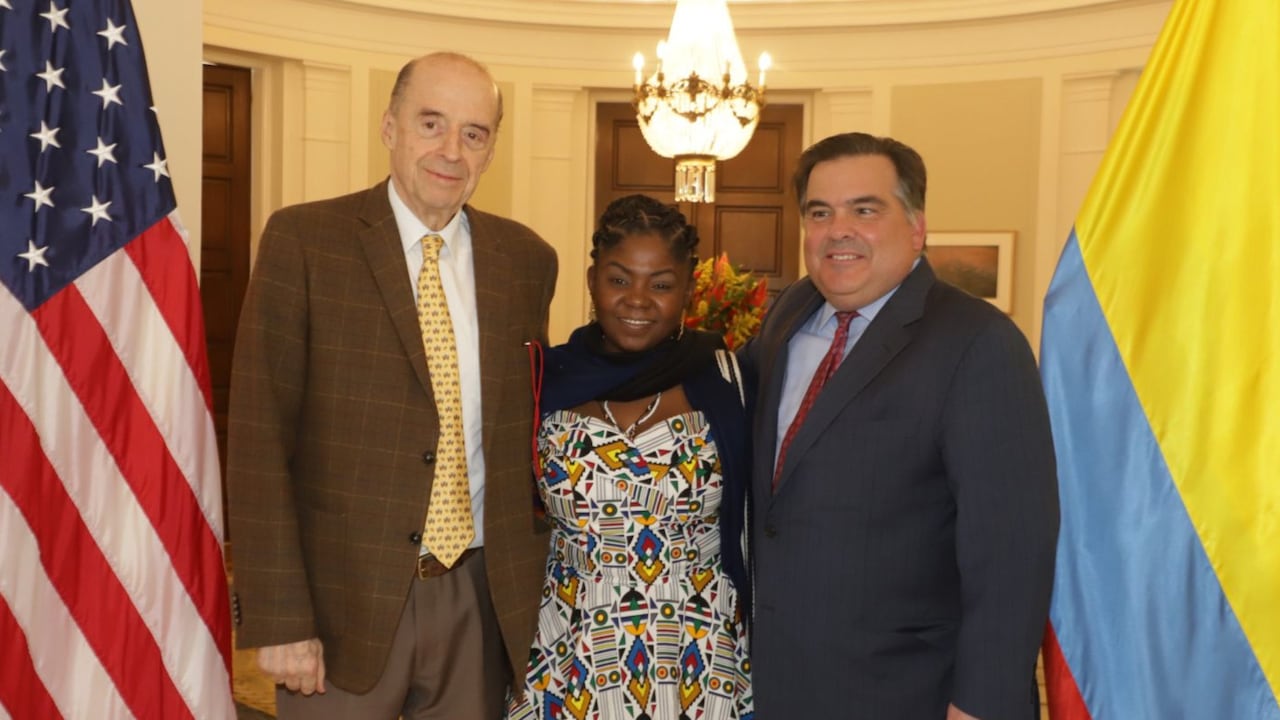 Francia Márquez se reunió con el embajador encargado de Estados Unidos en Colombia. En el encuentro también participó el canciller designado Álvaro Leyva.