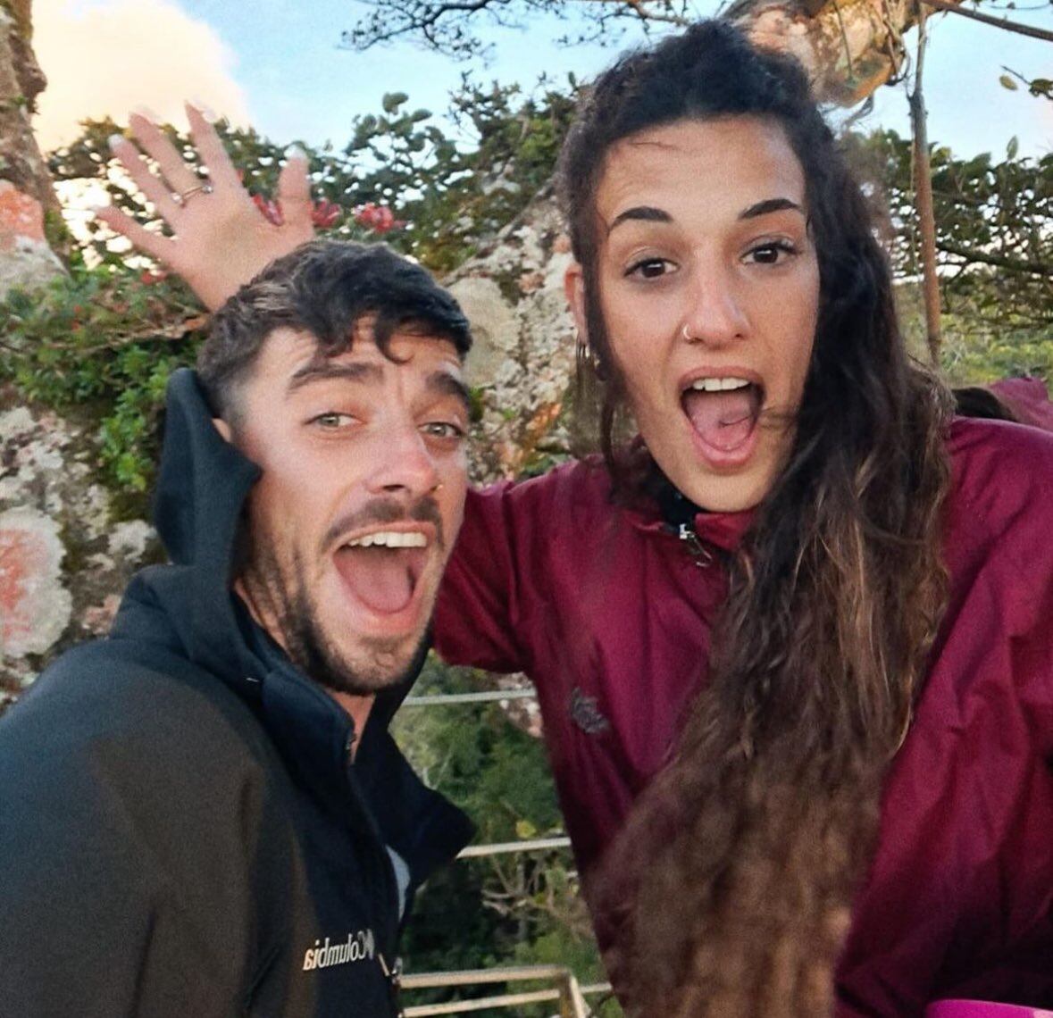 Ariel Cunio rehén irsaelí y su novia Arbel Yehud