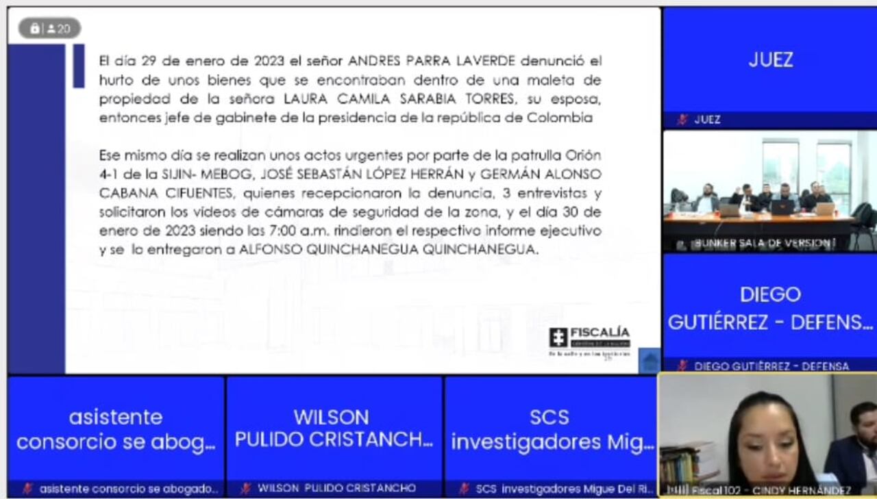 La Fiscalía Genera pidió enviar a la cárcel a cuatro agentes de la Dijín.