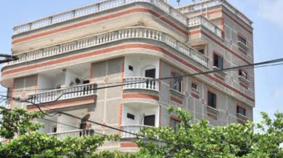 Edificio que será demolido en Barranquilla por orden de un juez.