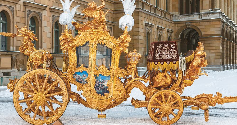 Carroza imperial
en estilo rococó.