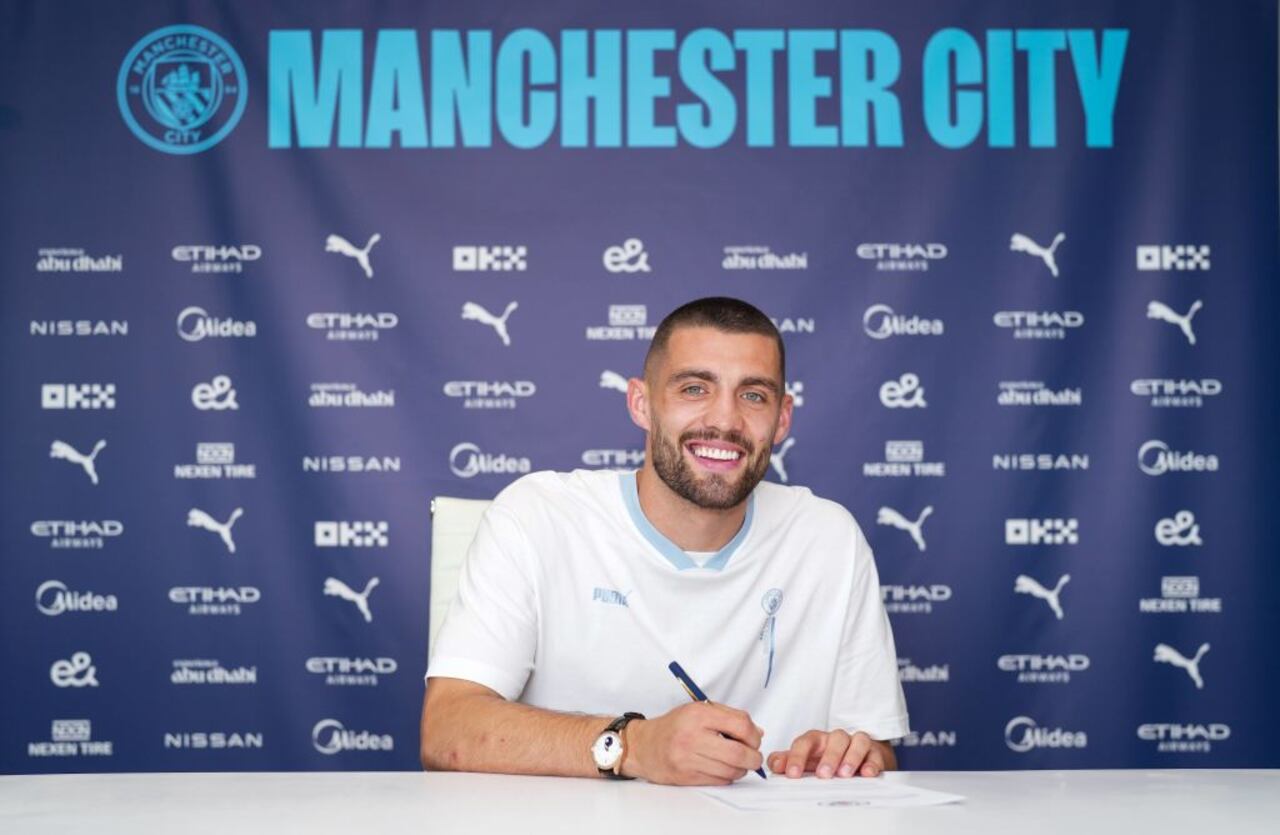 El croata fue la primera contratación del Manchester City