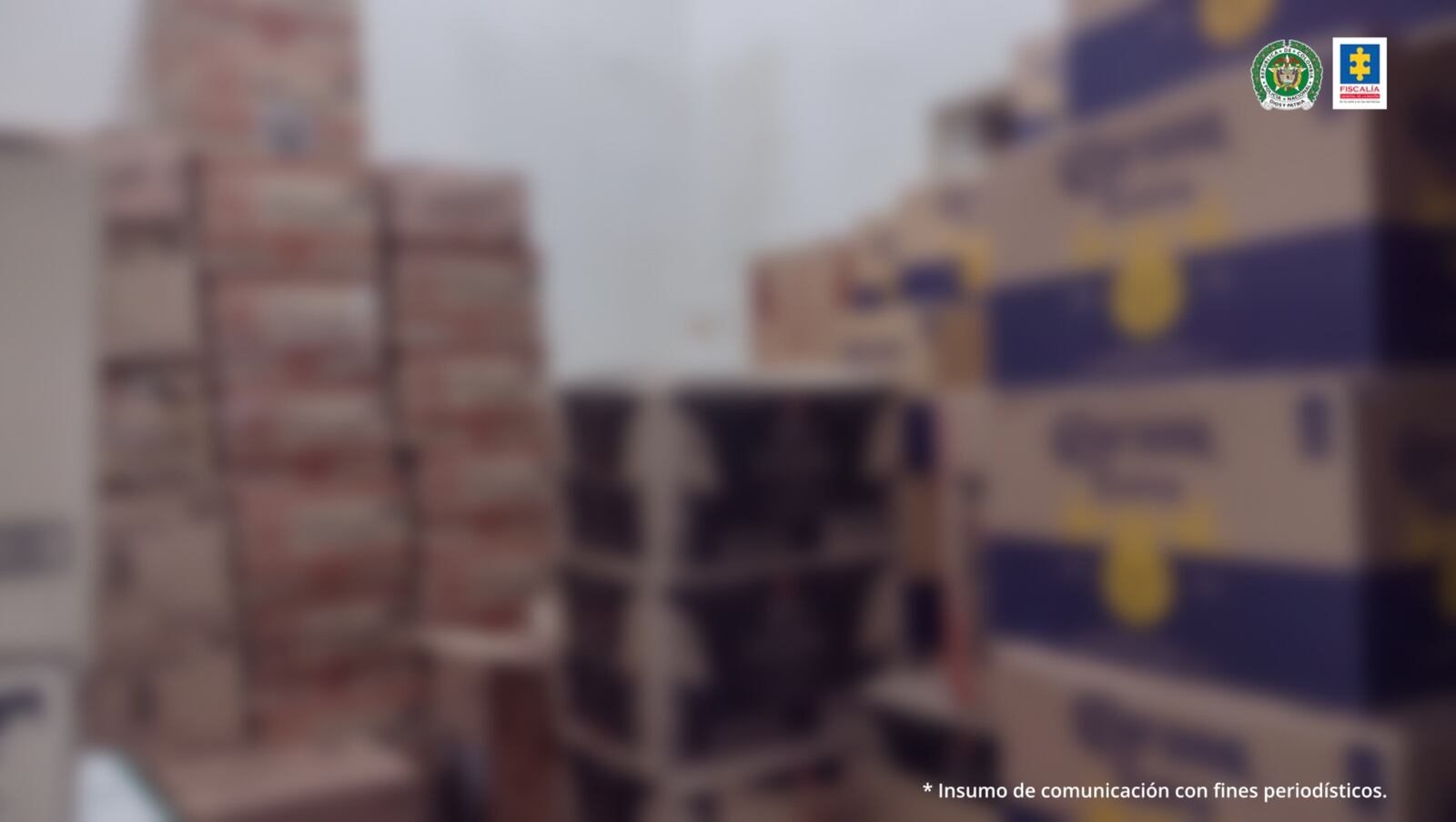 Según las investigaciones, la red ilegal alaquilaba inmuebles para llevar a cabo sus labores de adulteración y contrabando.