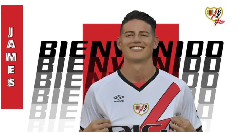 James Rodríguez llega nuevamente al fútbol europeo.