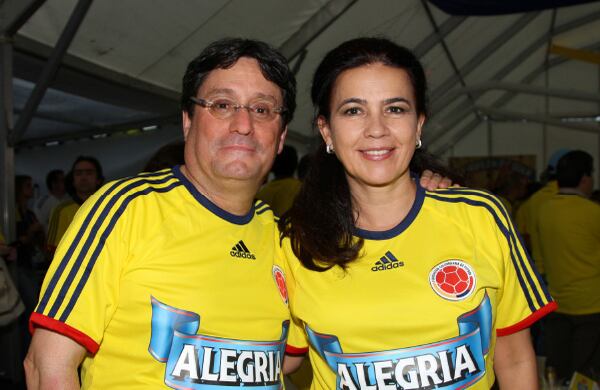 Francisco Santos y María Victoria García.