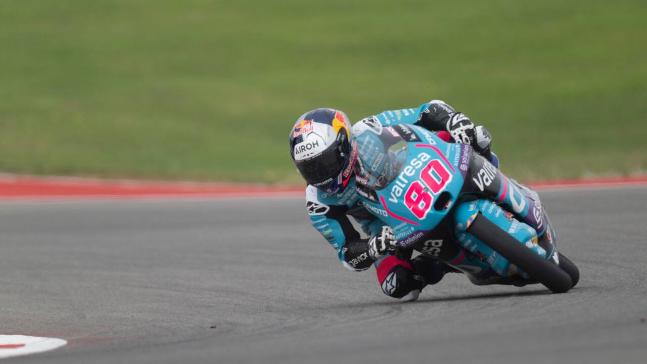 El colombiano David Alonso ganó el MotoGP de las Américas en el Circuito de Austin, Texas.