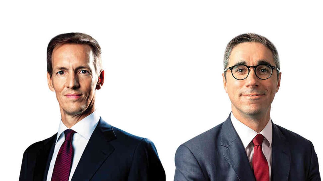 Louis Roch Burgard, Presidente del Grupo Saur, y Emmanuel Vivant, Vicepresidente ejecutivo de negocios internacionales de Saur.