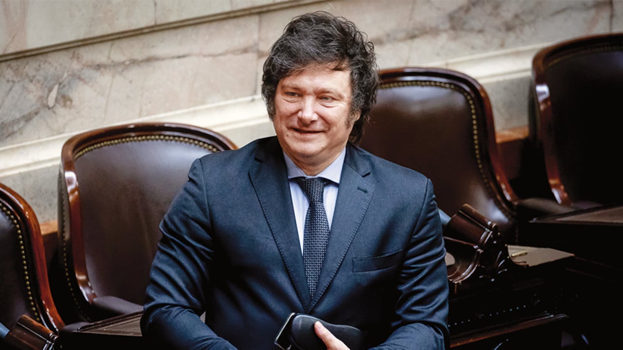 El presidente de Argentina, Javier Milei.